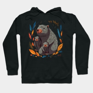 Wombat Fathers Day Hoodie